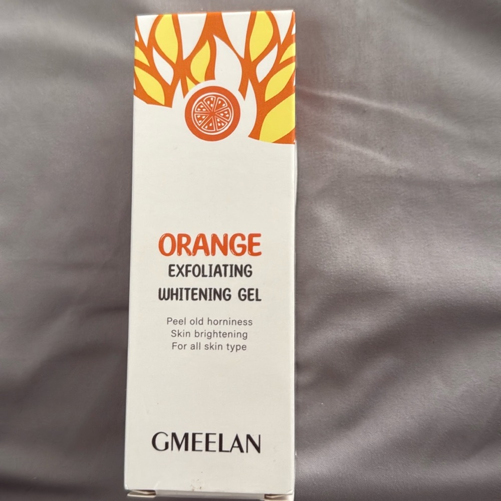 Whitening exfoliating gel